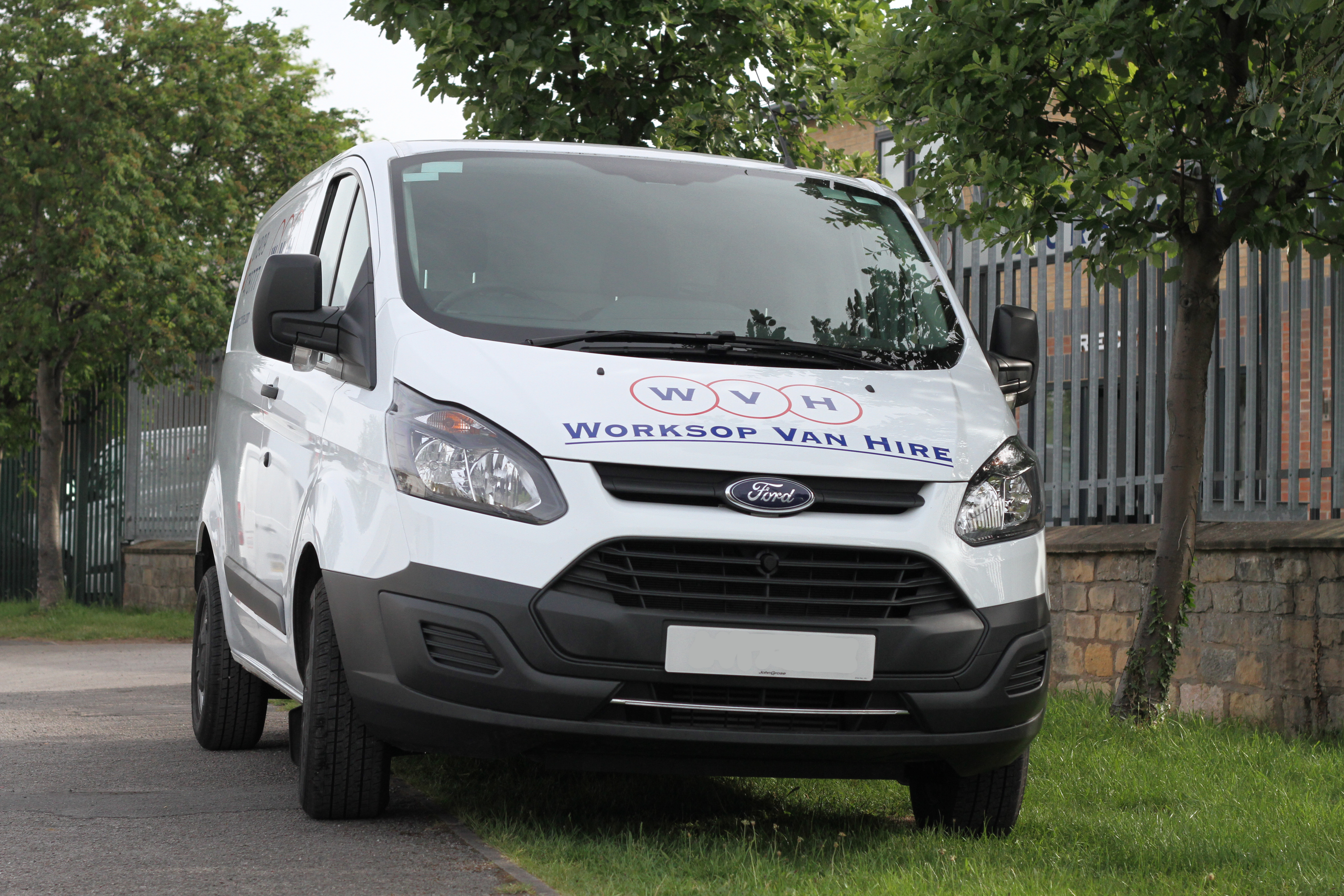 short wheel based vans available for hire in Worksop